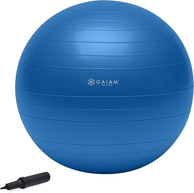 Gaiam Total Body Balance Ball Kit (75cm)