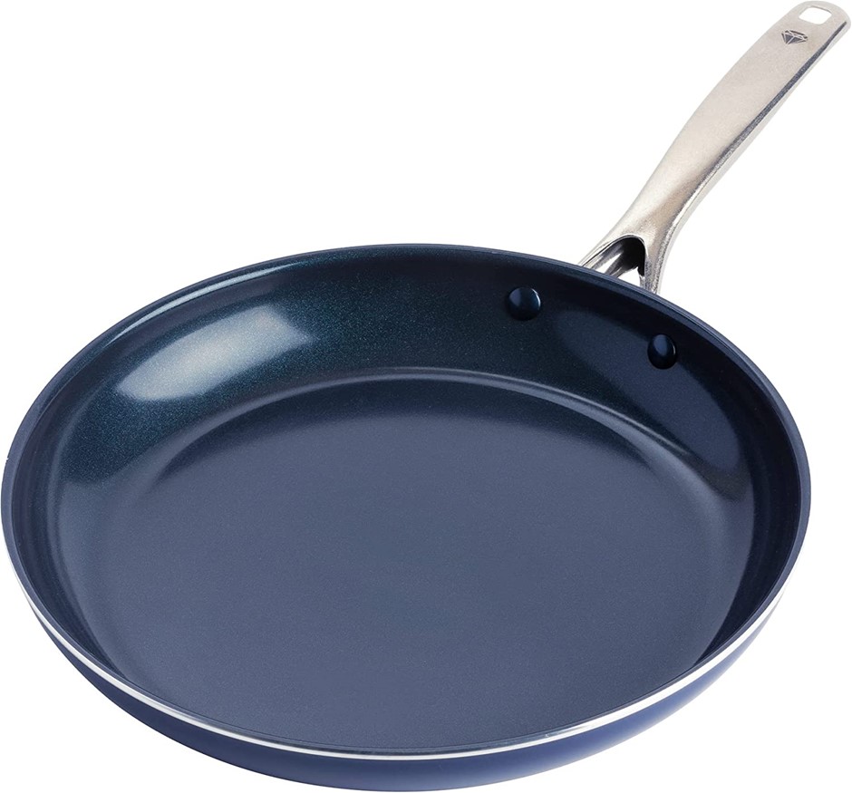 BLUE DIAMOND Cookware Diamond Infused Ceramic Nonstick 30 cm Frying Pan Ski