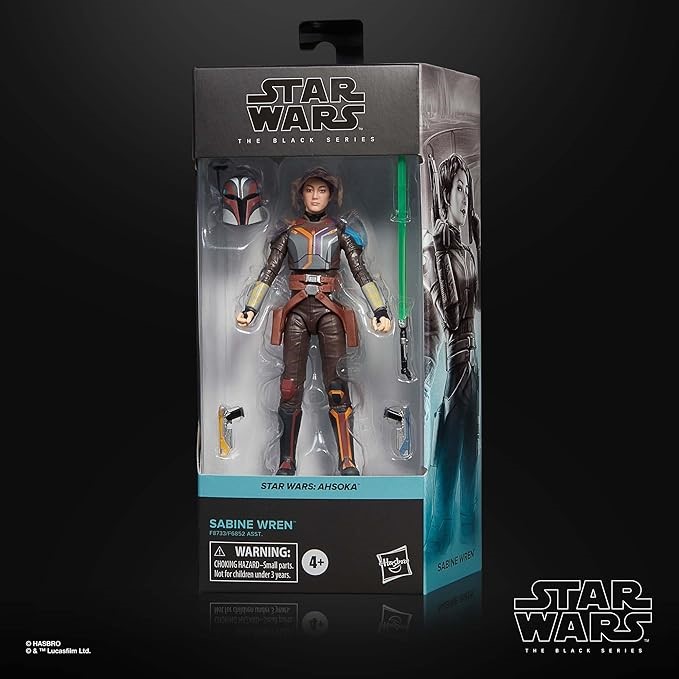 Star Wars The Black Series Sabine Wren, Star Wars: Ahsoka 6-Inch Action Fig