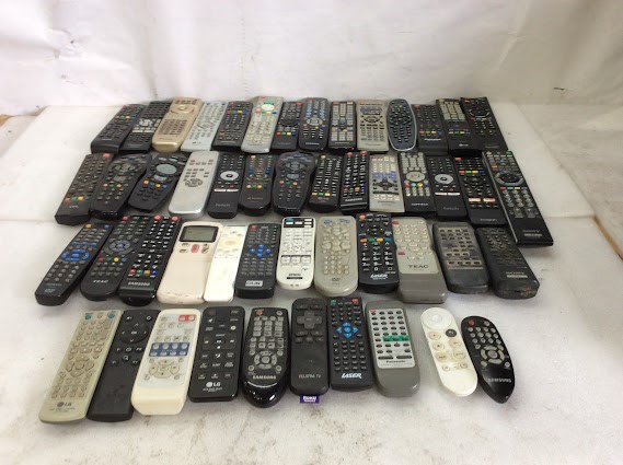 Mix Brand and Model Remote Controls (Lot of 50)