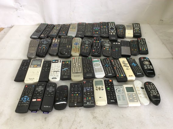 Mix Brand and Model Remote Controls (Lot of 50)