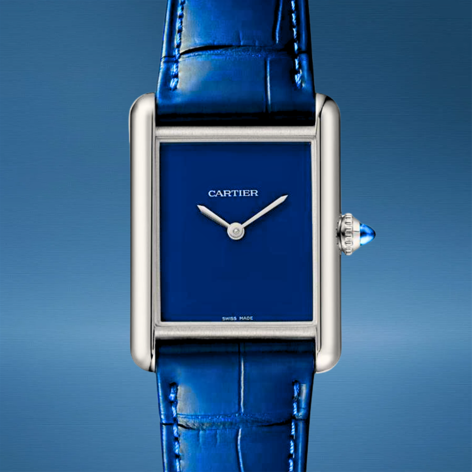 Cartier Tank Must de Cartier WSTA0114 Blue Dial 25.5mm 2025 BxP