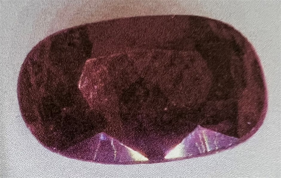 2.02 Carat Red Natural ruby Valuation $1939