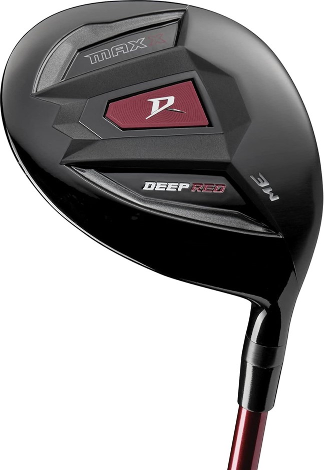 WILSON Deep Red Maxx Fairway (15°), Right Handed Player, Regular Flex. NB: