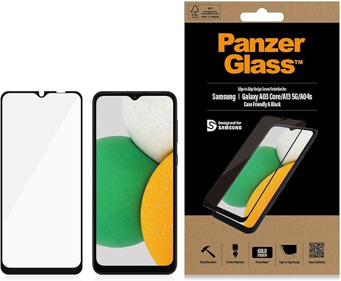 20 x PANZER Galaxy A04s/A13 5G Screen Protector. NB: Some Items Are Unseale