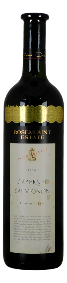 Rosemount Estate Show Reserve Cabernet Sauvignon 1996 (1x 750mL)