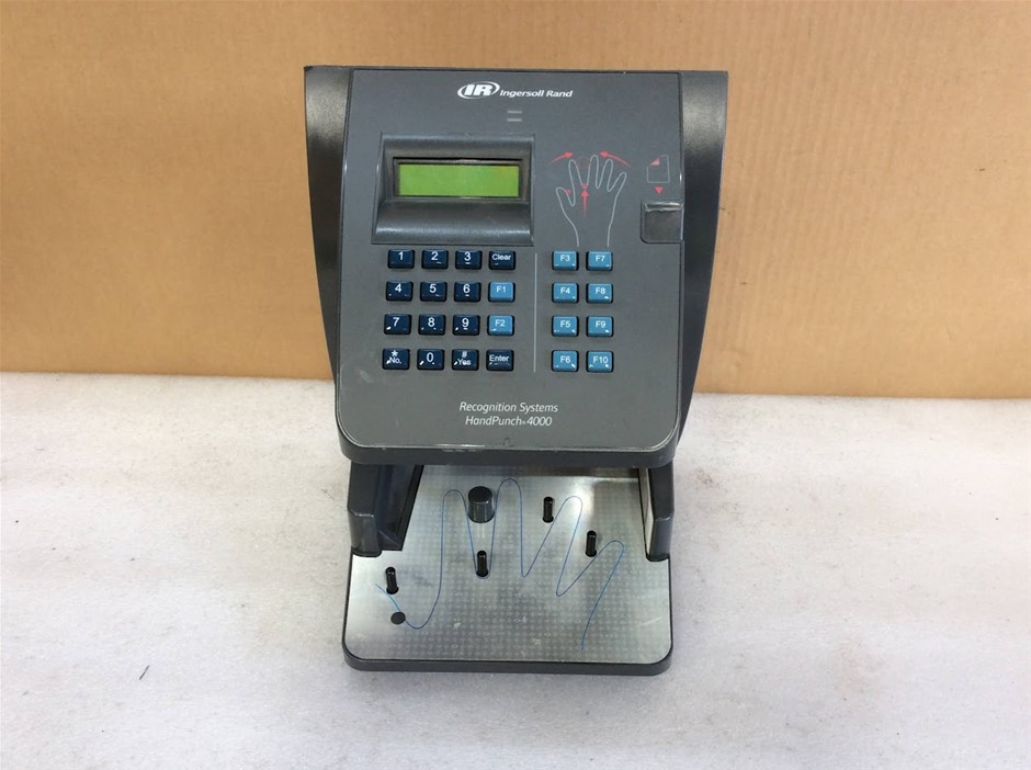 Recognition Systems HandPunch 4000 Biometric Time Clock