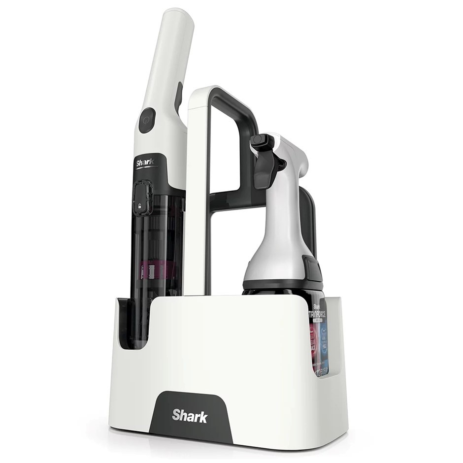 SHARK Stainforce Cordless Spot Cleaner, Colour: White/Black, HX100ANZ.