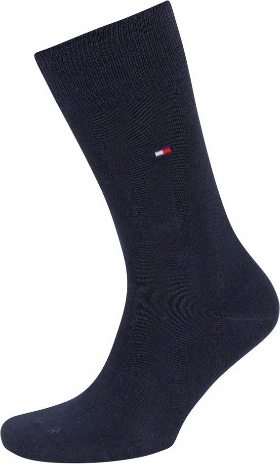 6 Pairs x TOMMY HILFIGER Men's Dress Crew Socks, Shoe Size 7-12, 69% Combed