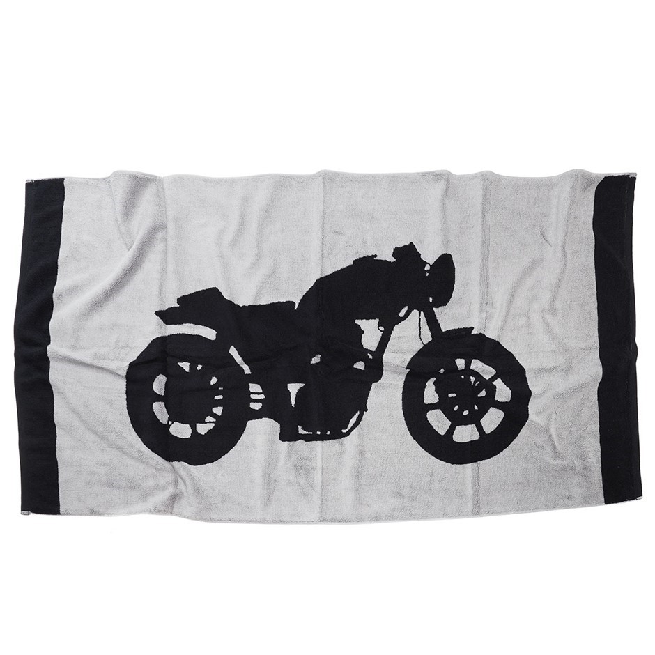 2 x VICE & ANCHOR Beach Towel, 100% Cotton, Motorbike Design. Made in Austr