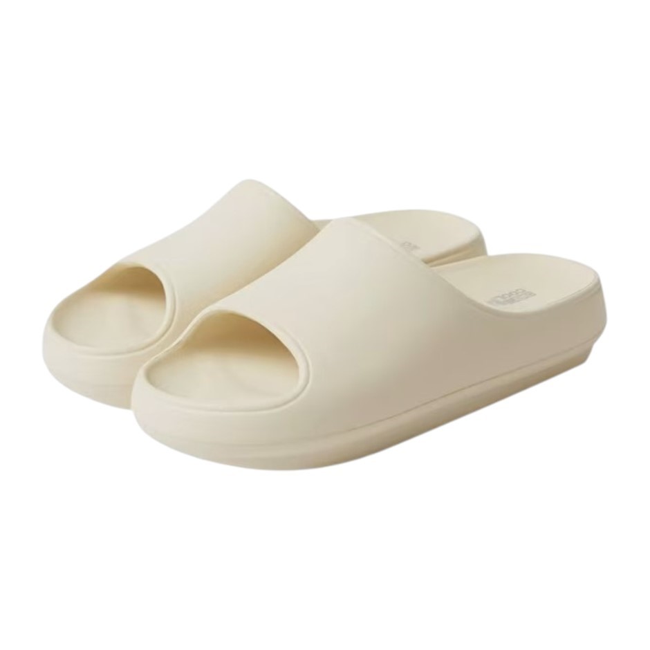 32DEGREES Unisex Cushion Slide Sandals, Size XL (m9-10/w11-12), Ivory.  Buy