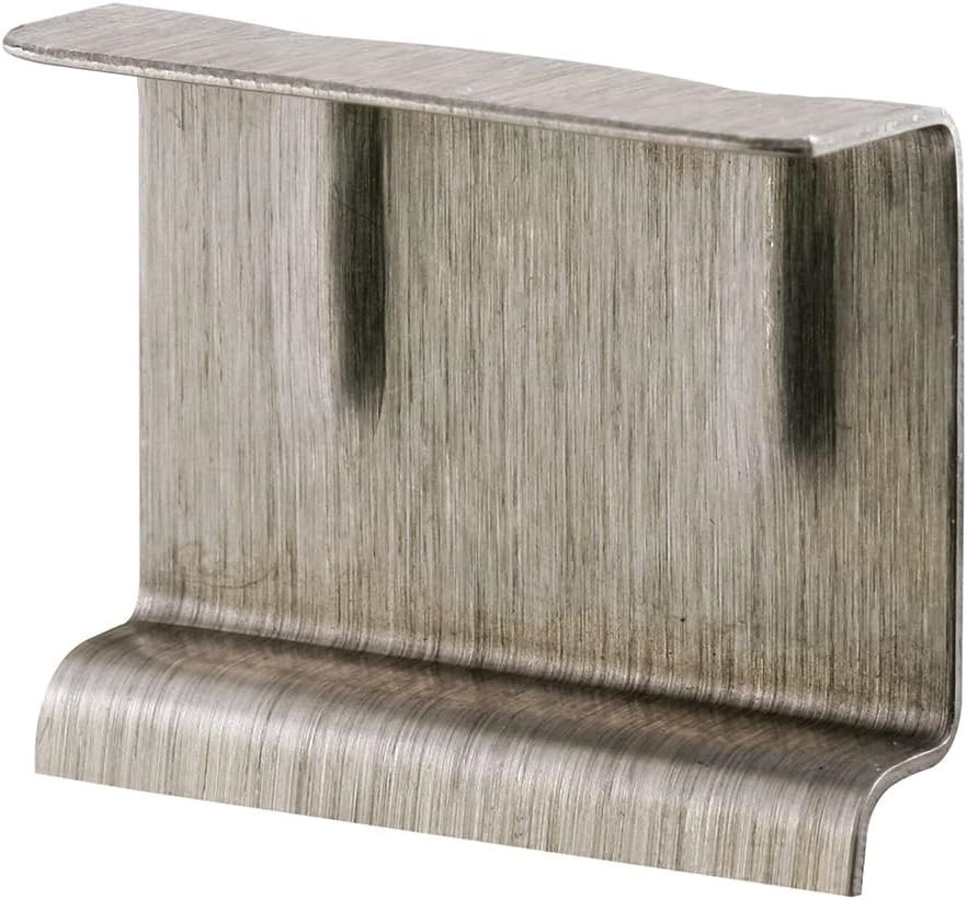 2 Packs of 100 x PRIME-LINE Spline Channel Pull Tabs, Aluminum.