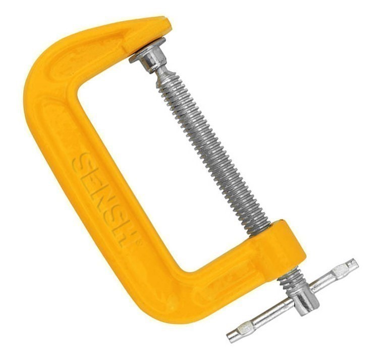 4 x SENSH G-Clamps 75mm.