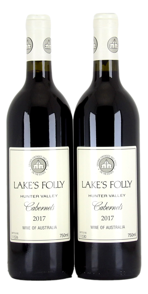 Lakes Folly Cabernets 2017 (2x 750mL), Hunter Valley