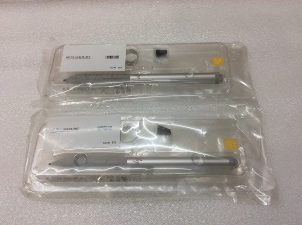 HP L04729-002 Rechargeable Active Pen - New (Lot of 2)