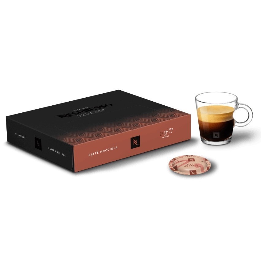 NESPRESSO PRO Creations Caffe Nocciola 50 Capsule Box BB: 31/03/2026