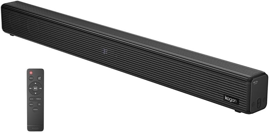 KOGAN Dolby Atmos Soundbar with Built-in Subwoofer, 2.1 Channel 100W, Model