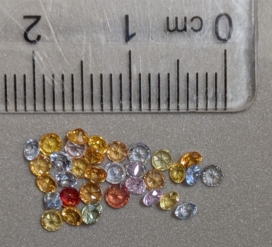 2 Carats Mixed Colors SAPPHIRE Gemstones