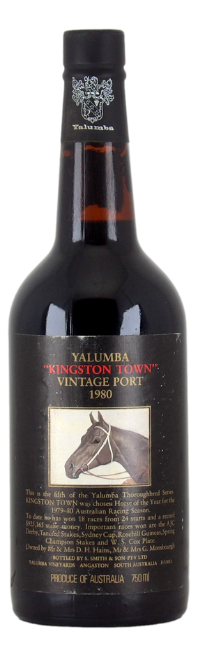 Yalumba Thoroughbred “Kingston Town” Vintage Port 1980 (1x 750mL),