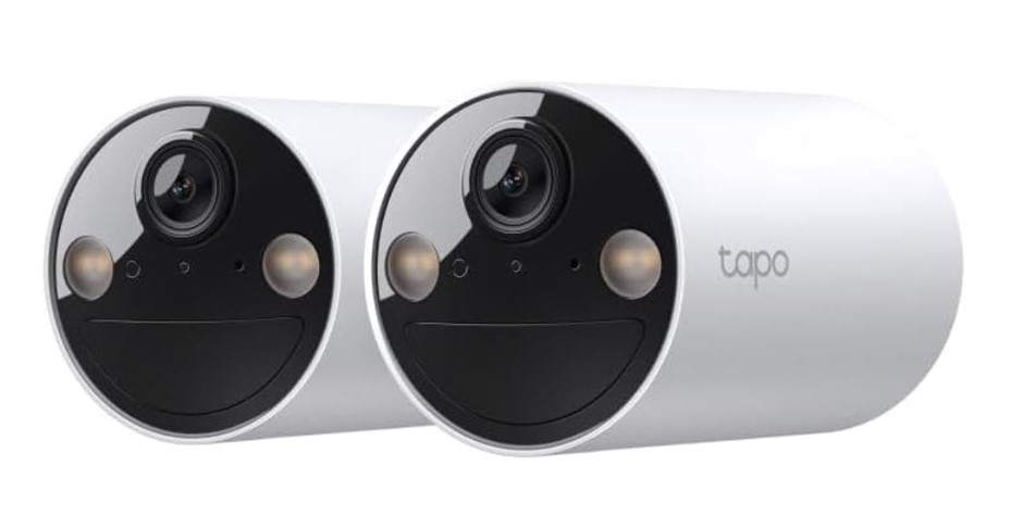 Tapo TP-Link Home Battery-Powered Indoor/Outdoor Security Camera, Wireless,