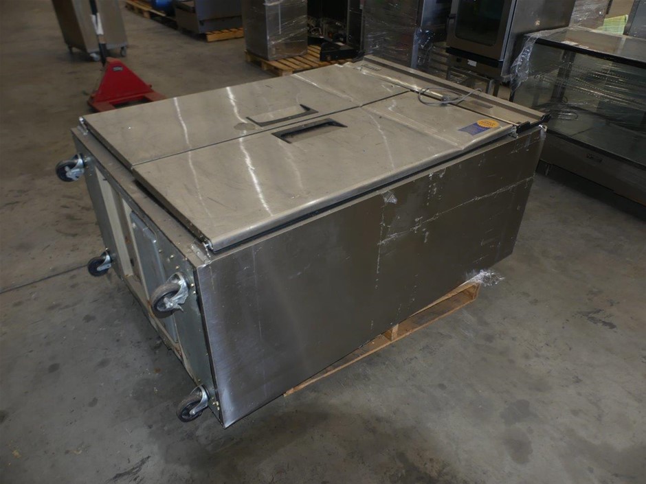 Everest Upright 2 Door Stainless Steel Freezer