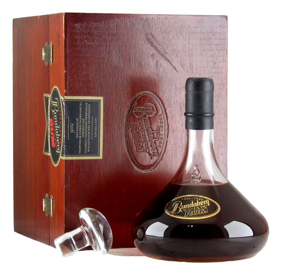 Bundaberg Centenary Rum Decanter (1x 750mL) Qld