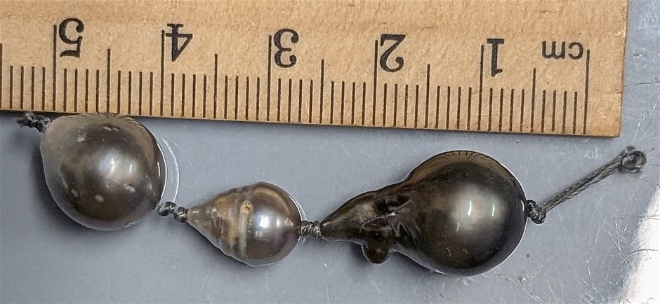 Three Salt Water TAHITI Tahitian Pearls
