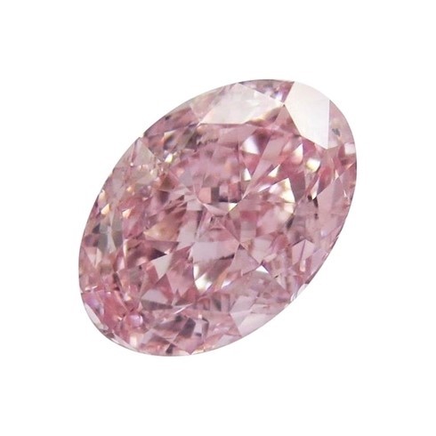 0.17 Carat Pink Oval shape diamond West Australia-Kimberley region