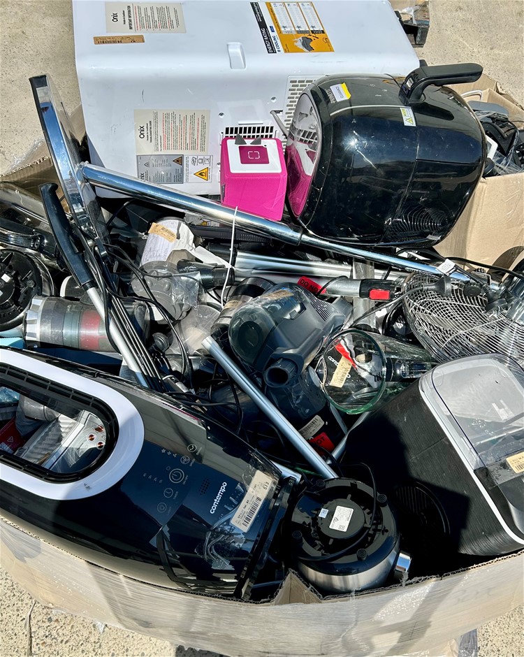 Approx. 98 x Assorted Household Appliances & Misc., comprising: