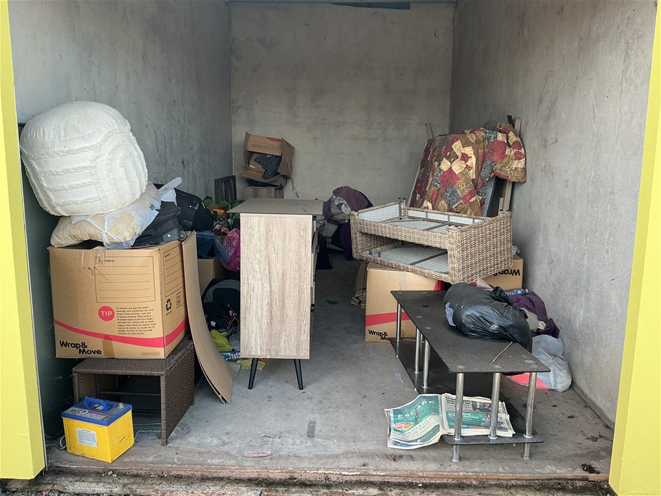 Unreserved Contents of Unpaid Storage Unit
