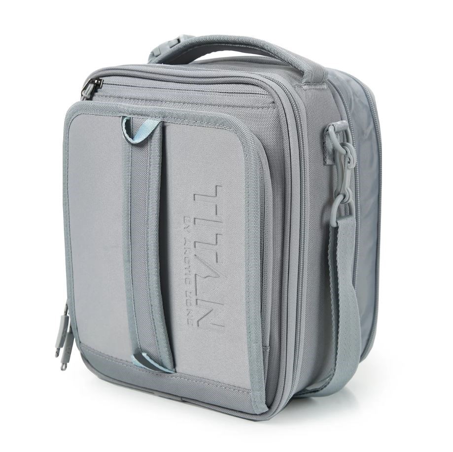 TITAN ARCTIC ZONE Crush Resistant Expandable Lunch Pack, Grey Quarry. N.B: