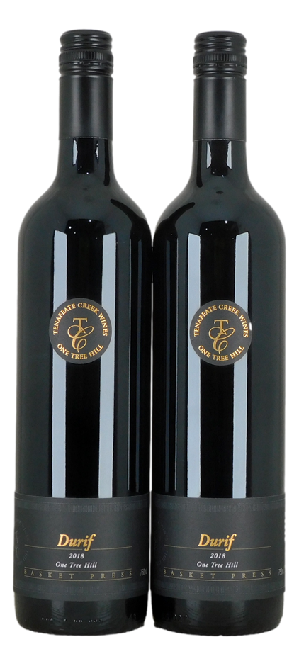 Tenafeate Creek One Tree Hill Durif 2018 (2x 750mL)