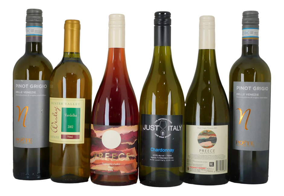 Pack of Assorted Wine (6x 750mL)