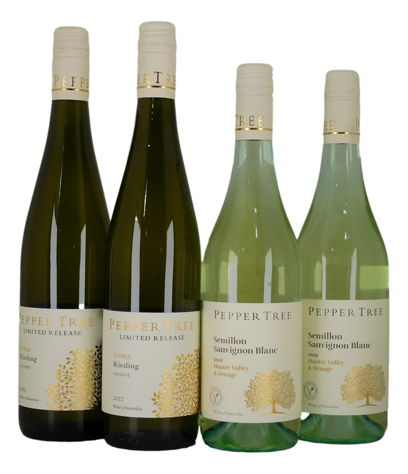 Pack of Pepper Tree White Wine (4x 750mL)