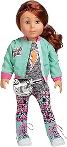 ADORA - Realistic 18-inch Doll - "SAM". Soft, Huggable Body. Moveable Arms