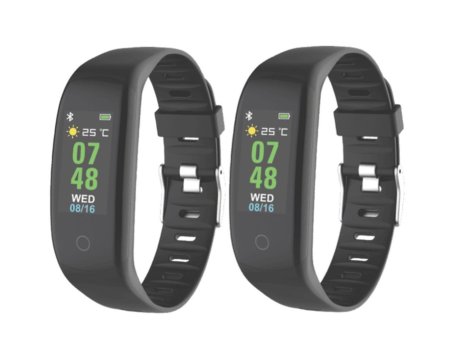 5 x ALTIUS Fitness Activities Tracker, Black, SB1005H.