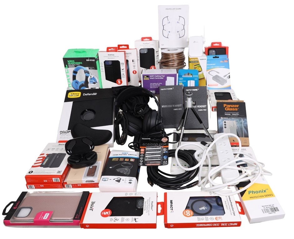 20 x Assorted Electronics and Accessories, INCL: DJI, TURTLE BEACH, JBL, ET