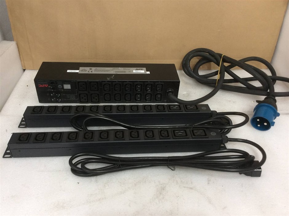 APC Rack Power Distribution Unit + Power Distribution Unit (Lot of 3)