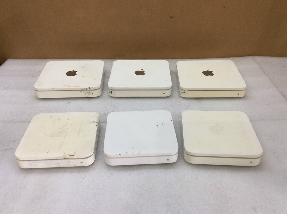 APPLE AirPort Extreme 802.11n (4th Gen)(A1354) Wi-Fi Router (Lot of 6)