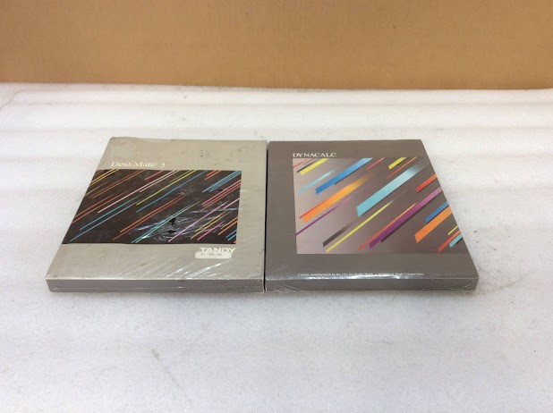 Tandy DeskMate 3 Mixed Model Software Packages New (Lot of 2)