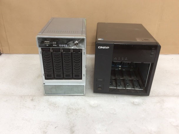 QNAP  & Netgear Ready Network Attached Storage Device (Lot of 2)