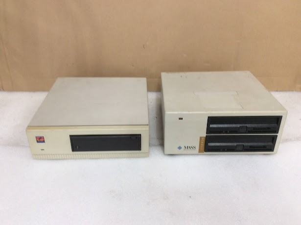 Micronet MS Tape Drive & Mass Microsystems Cartridge Drive (Lot of 2)