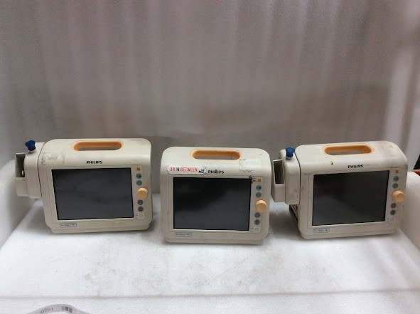 Philips SureSigns VS3 Vital Signs Monitor (Lot of 3)