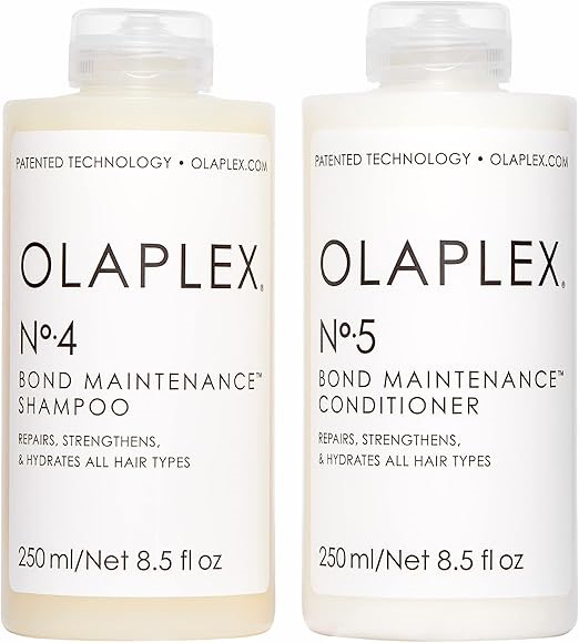 OLAPLEX Pack: No.4 + No.5 - Daily Cleanse and Condition Duo - 500ml (2X 250