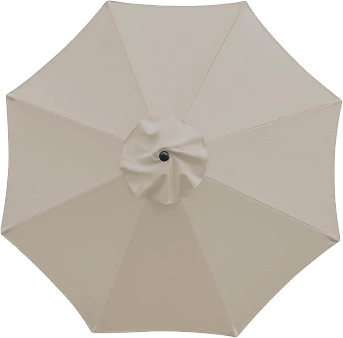 Sunnyglade 9ft Patio Umbrella Replacement Canopy Market Umbrella Top Outdoo