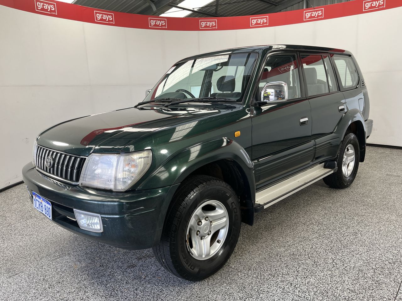 2001 Toyota LandCruiser Prado GXL V6 VZJ95R Automatic 8 Seats Wagon