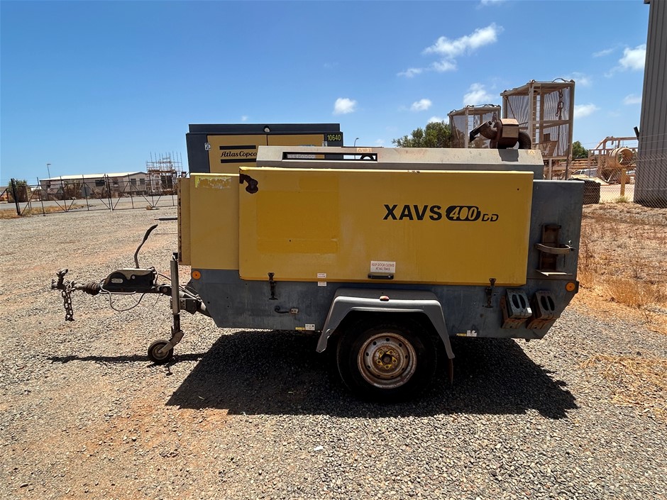 2015 Atlas Copco XAVS 400 Compressor