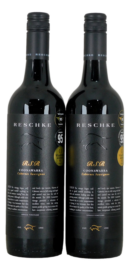 Reschke R.S.R Cabernet Sauvignon 2020 (2x 750mL)