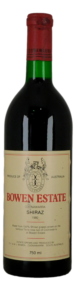 Bowen Estate Shiraz 1980 (1x 750mL),