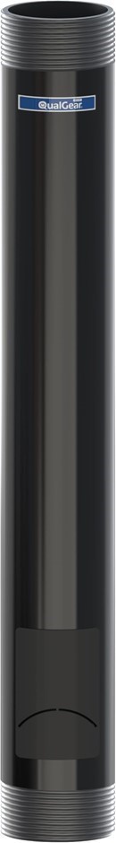 QualGear QG-PRO-PM-1FT-B Pro-AV 1.5" Npt Threaded Pipe, 1' Length Projector